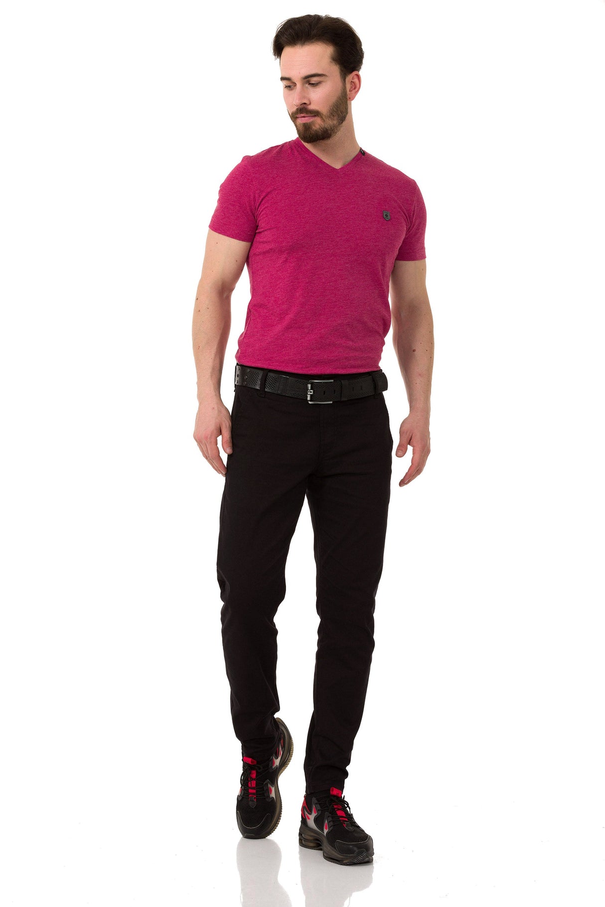 CD842 Men's Jeans – Stylish Regular Fit Denim with striking details