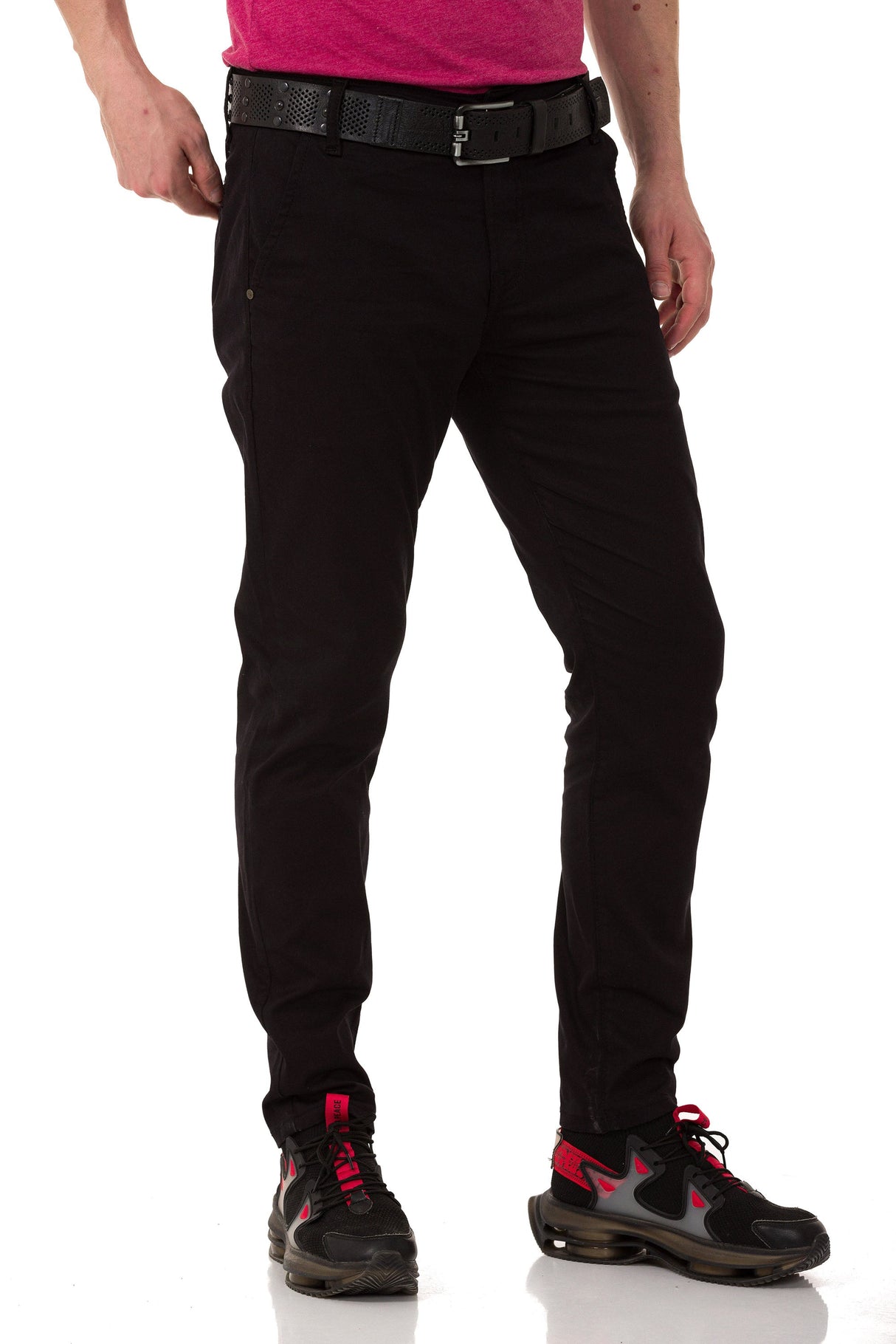CD842 Men's Jeans – Stylish Regular Fit Denim with striking details