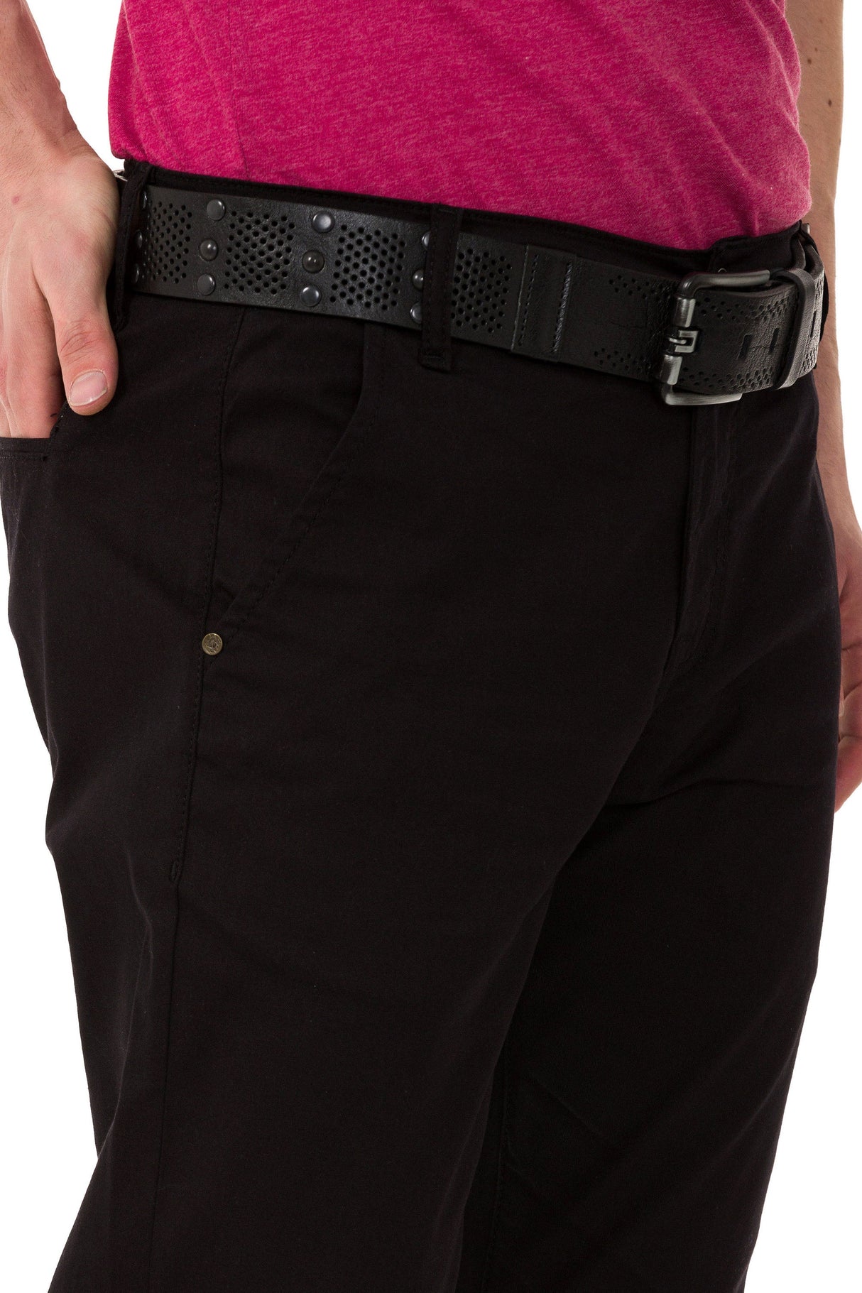 CD842 Men's Jeans – Stylish Regular Fit Denim with striking details