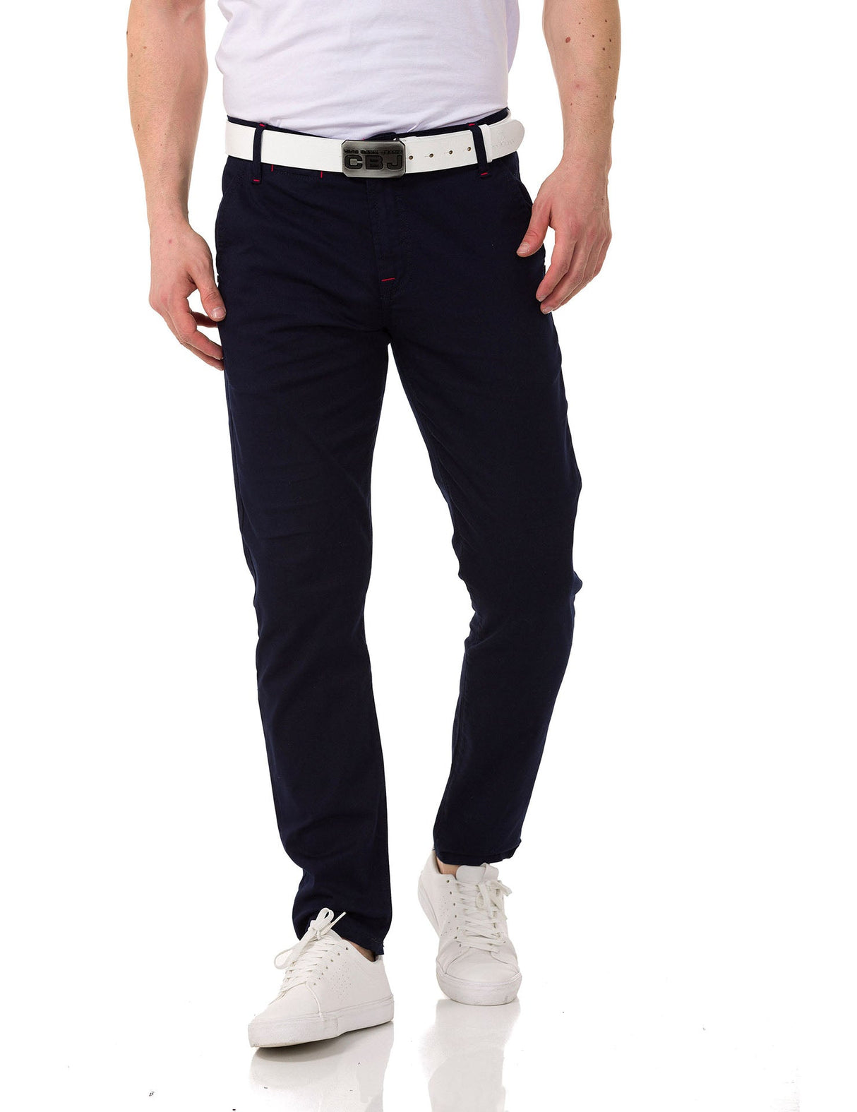 CD842 Men's Jeans – Stylish Regular Fit Denim with striking details