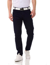 CD842 Men's Jeans – Stylish Regular Fit Denim with striking details