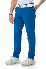 CD842-W Men's fabric trousers in a fashionable slim fit cut