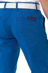 CD842-W Men's fabric trousers in a fashionable slim fit cut