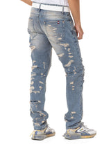 CD843 Men's Jeans Casual style with used look