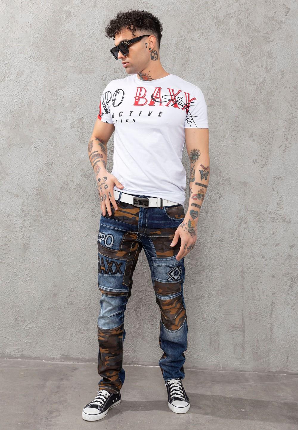 CD859 Men's Jeans in a unique look