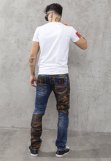 CD859 Men's Jeans in a unique look
