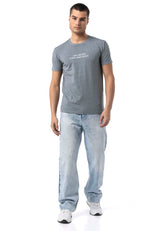 CD903 Baggy fit jeans with zipper