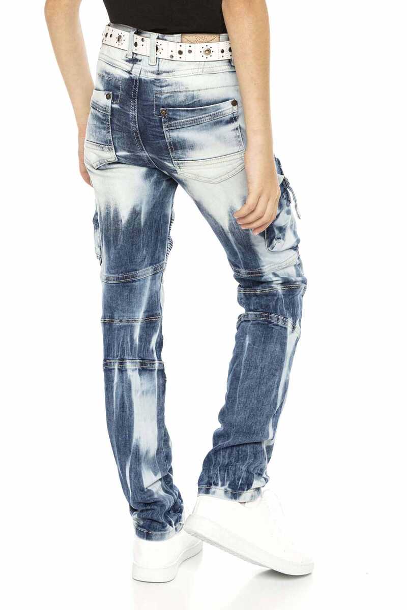 CDK103 BLUE BOYS' JEANS REGULAR FIT