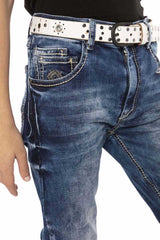 CDK104 BLUE BOYS' JEANS REGULAR FIT