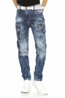 CDK107 BLUE BOYS' JEANS REGULAR FIT