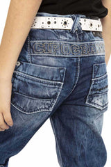 CDK107 BLUE BOYS' JEANS REGULAR FIT