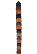 CG104 Men's Leather Belt in Unusual Design