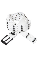 CG122 Men's Leather Belt with Simple Buckle