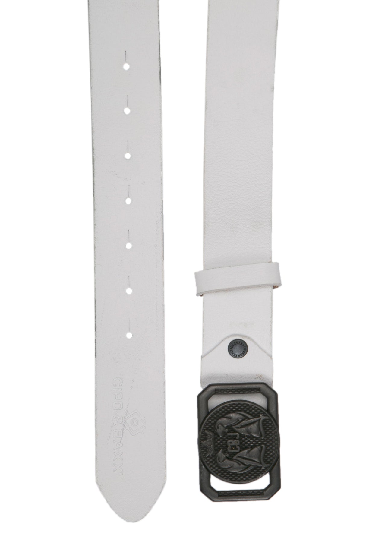CG145 Men's Leather Belt with Extravagant Buckle