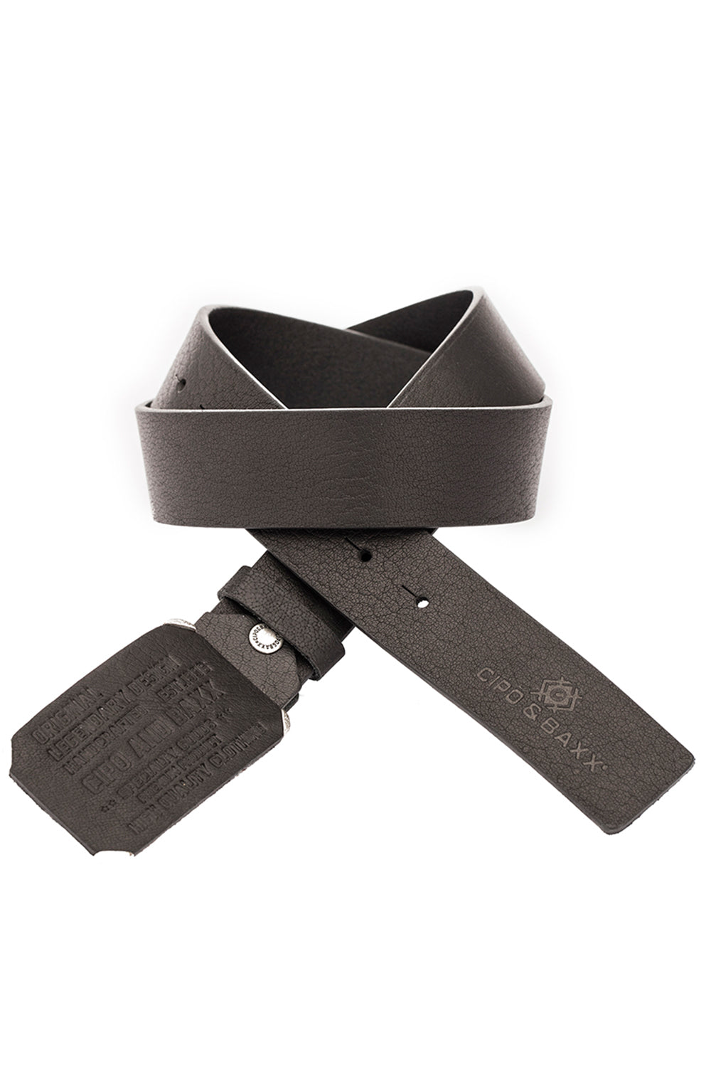 CG154 Men's leather belt with great buckle