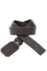CG154 Men's leather belt with great buckle