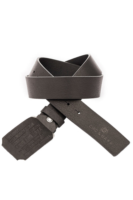 CG154 Men's leather belt with great buckle