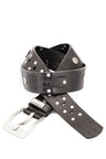 CG158 Men's leather belt with cool studs
