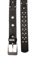 CG158 Men's leather belt with cool studs