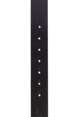 CG161 Men's leather belt with striking buckle