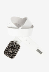 CG164 Men's leather belt with fashionable metal buckle