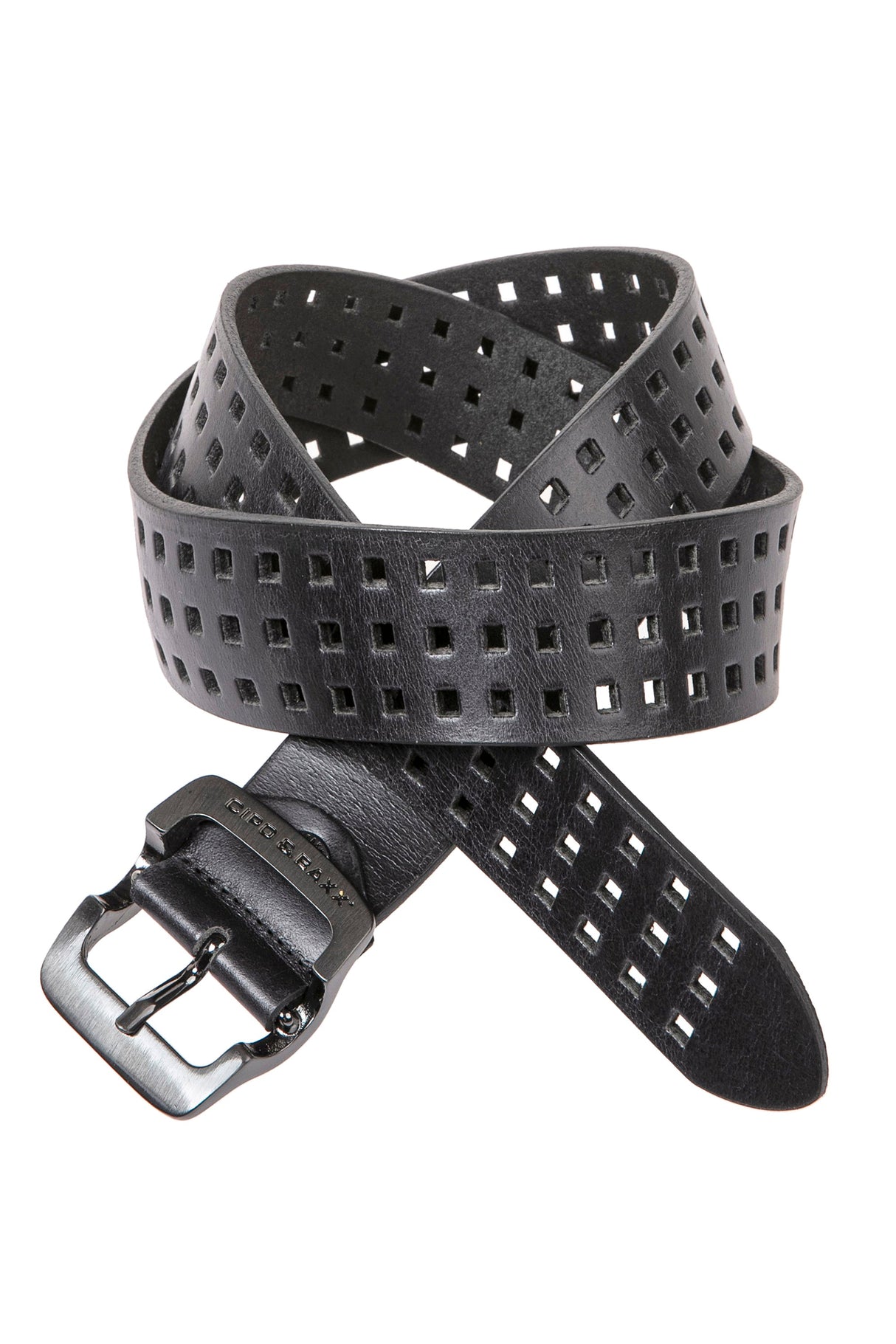 CG168 Men's leather belt in a fashionable look