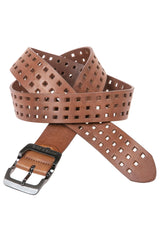 CG168 Men's leather belt in a fashionable look