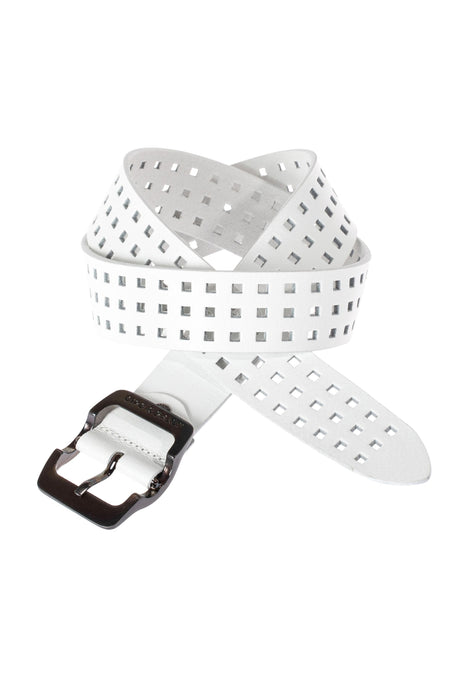 CG168 Men's leather belt in a fashionable look