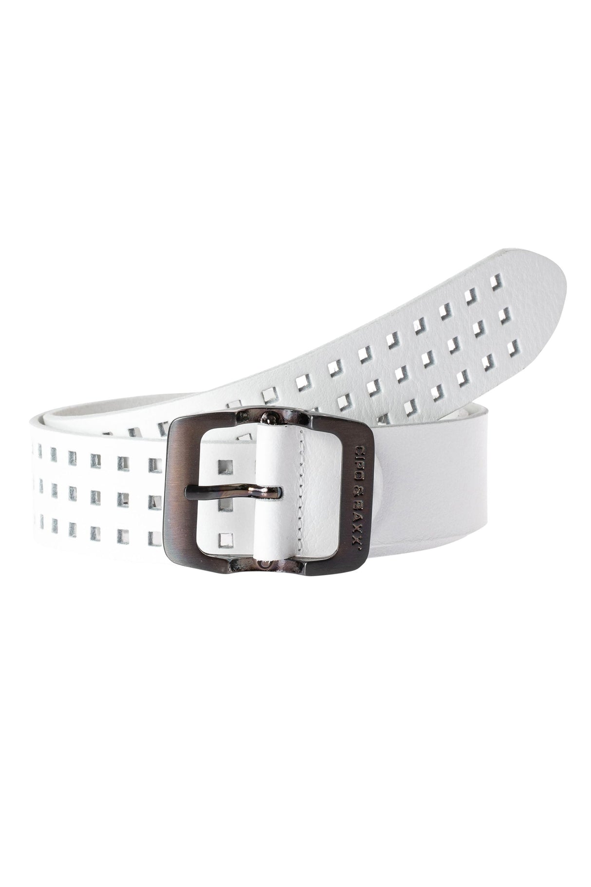 CG168 Men's leather belt in a fashionable look