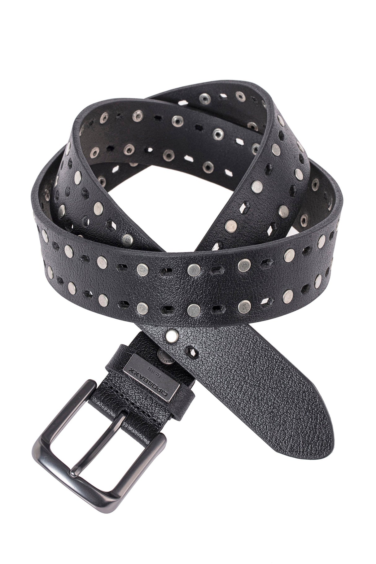 CG180 Men's Leather Belt with Cool Studs