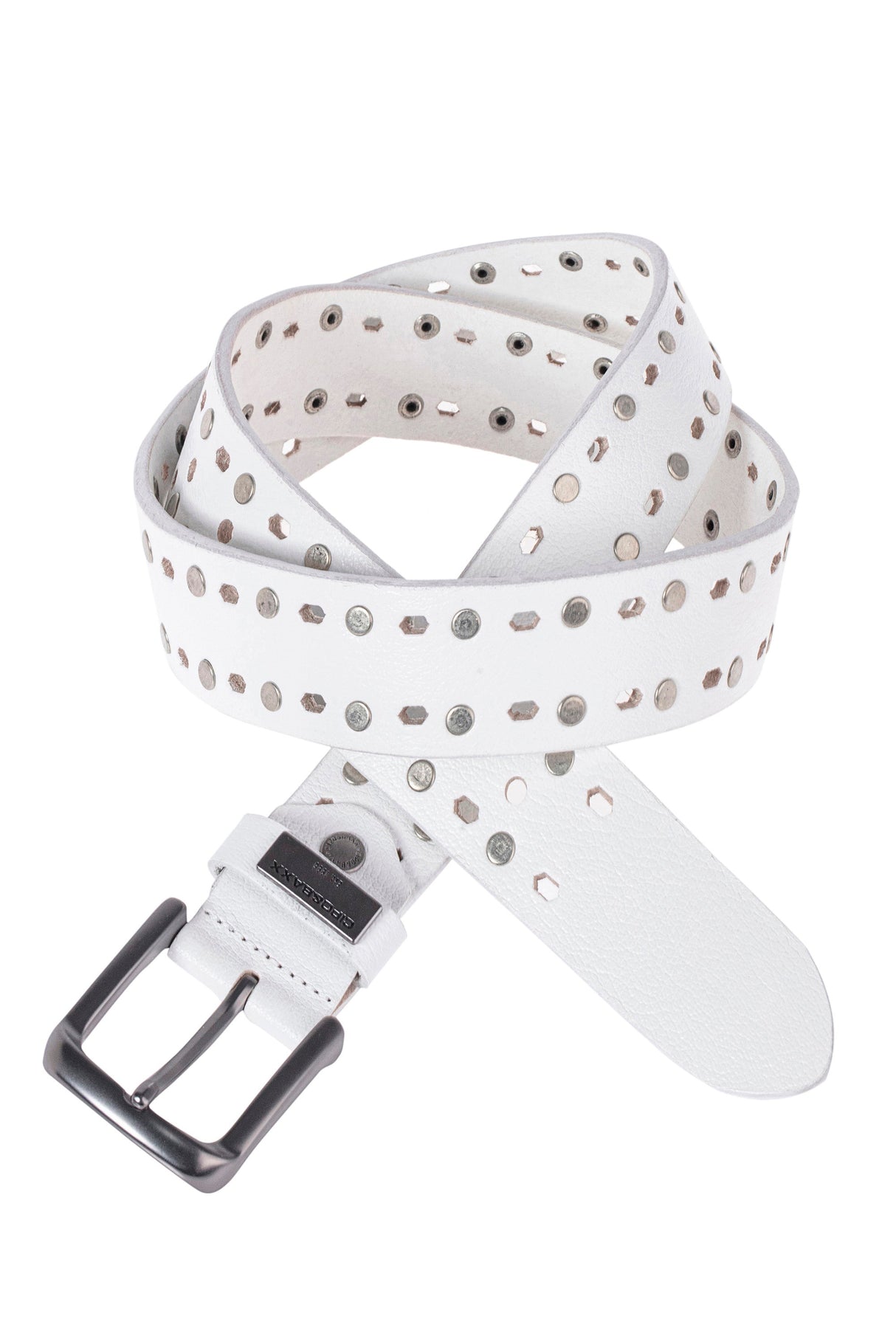 CG180 Men's Leather Belt with Cool Studs