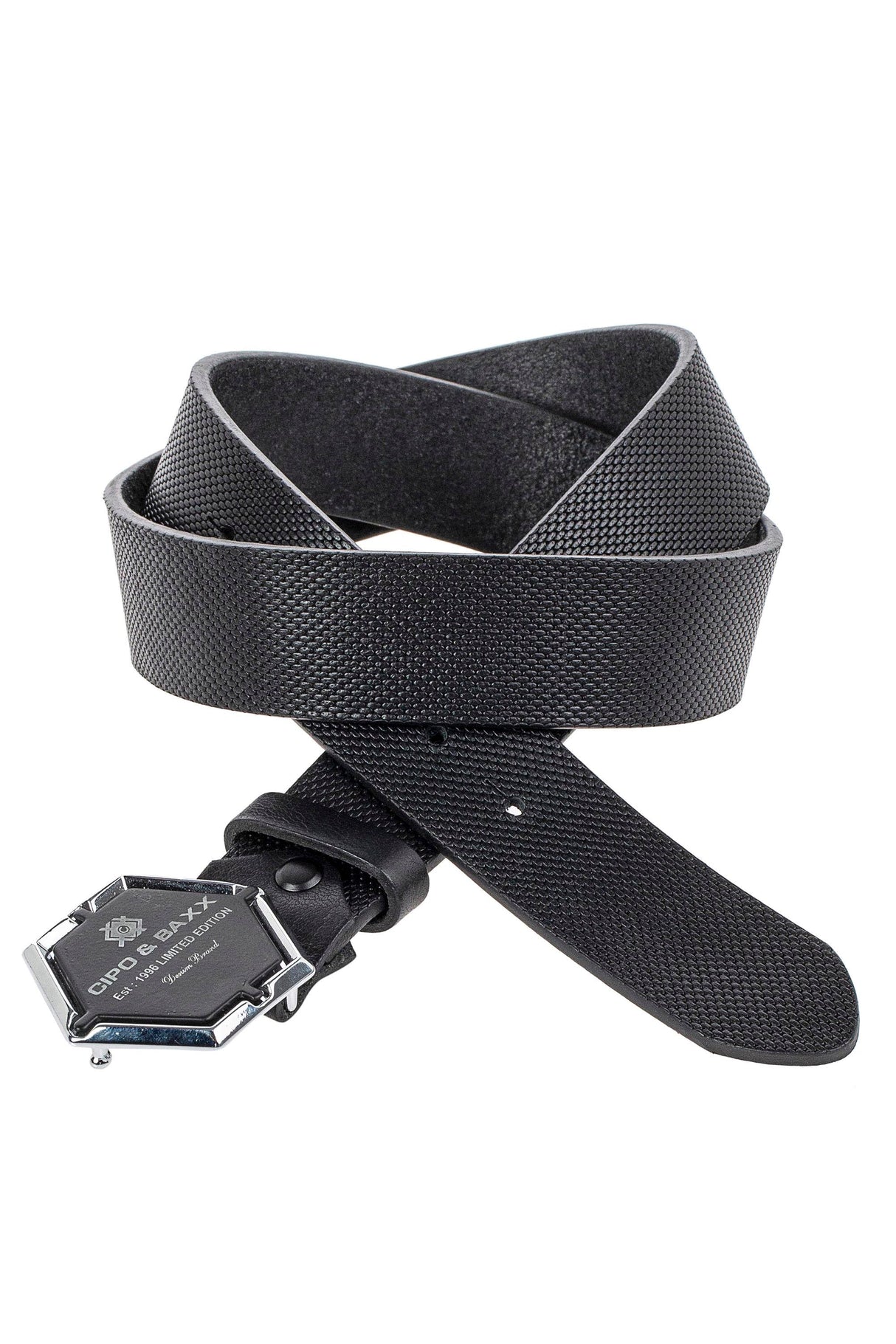 CG194 Men's Belt Pattern Robust Buckle