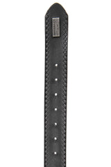 CG196 Men's belt with striking lion's head buckle