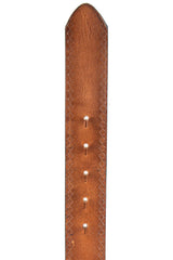 CG196 Men's belt with striking lion's head buckle
