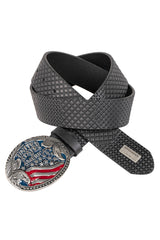 CG197 Men's Leather Belt Casual Look