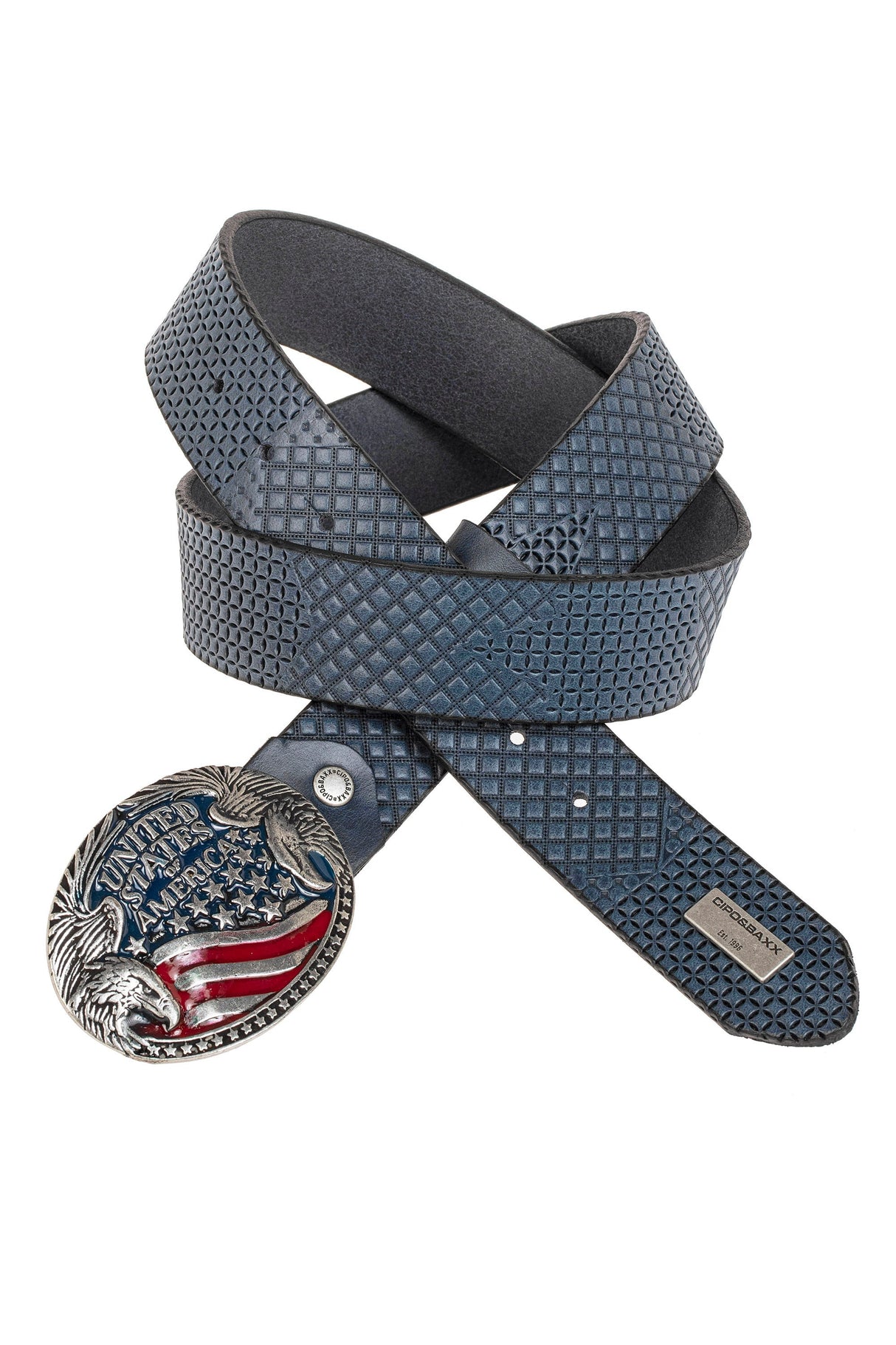 CG197 Men's Leather Belt Casual Look