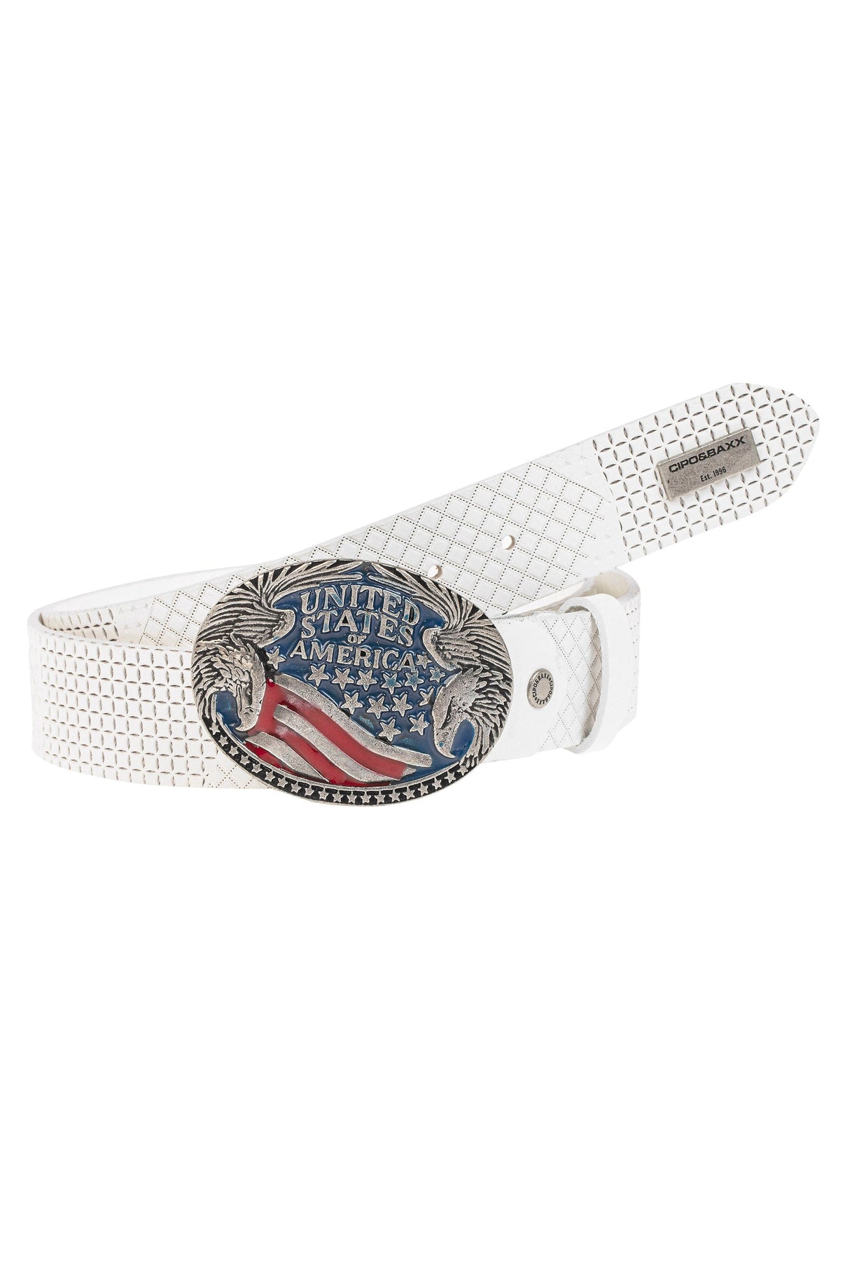 CG197 Men's Leather Belt Casual Look