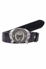 CG198 Men's belt with cool skull design