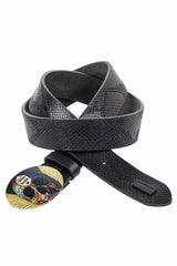 CG202 Men's Belt with Metal Patch