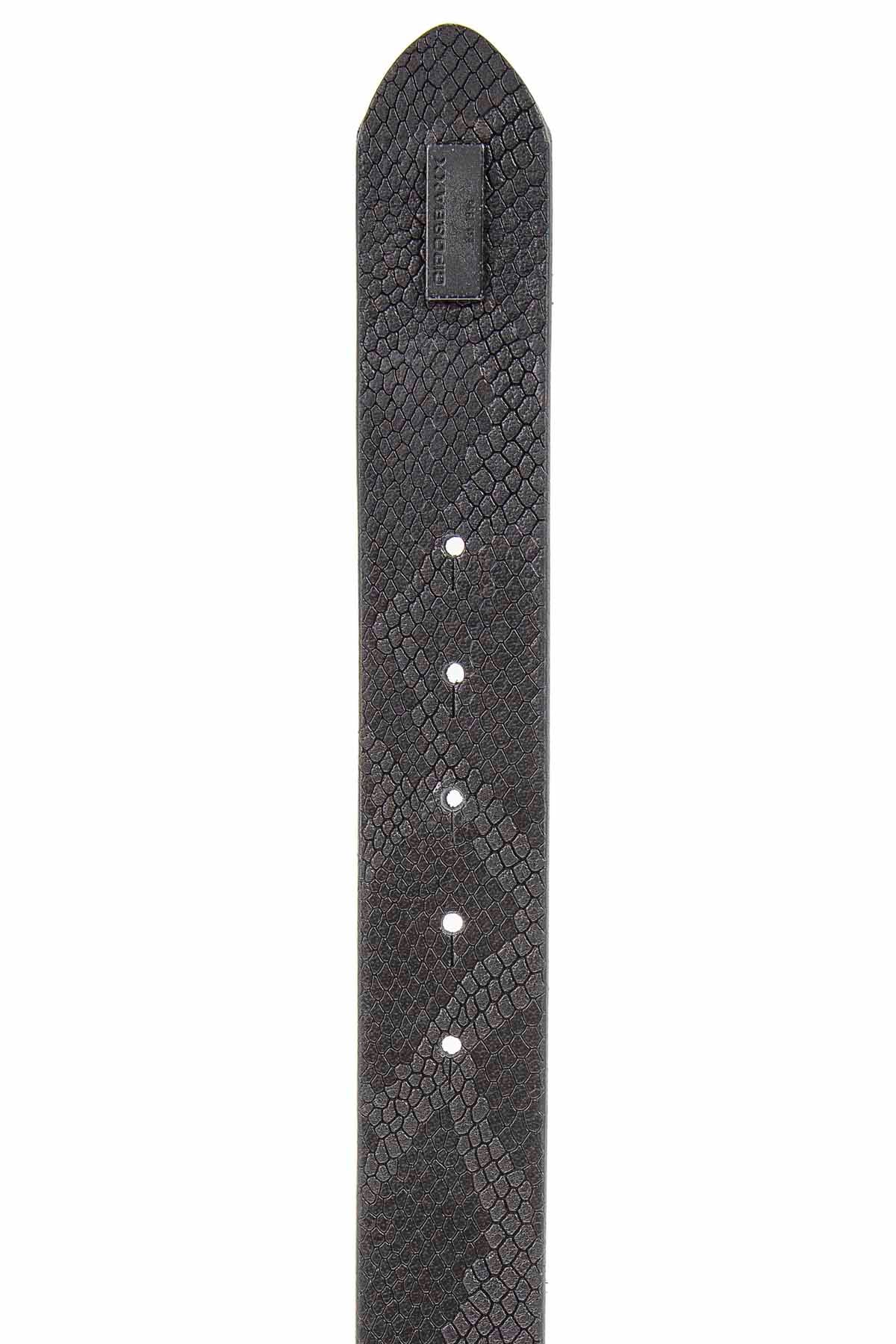 CG202 Men's Belt with Metal Patch