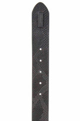 CG202 Men's Belt with Metal Patch
