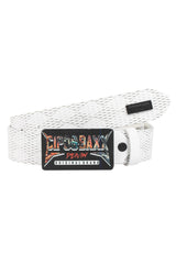 CG204 Men's belt with rectangular buckle