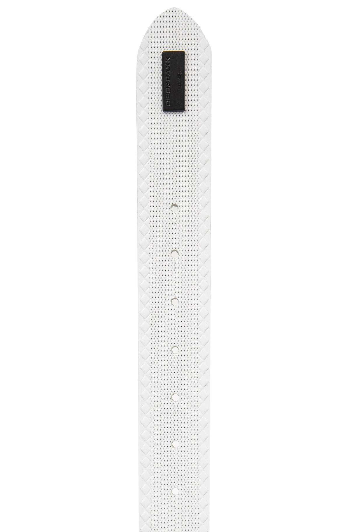 CG205 Men's belt with colorful rectangular skull motif