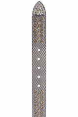 CG208 Men's Belt with Premium Silver