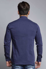 CH113 Men's long-sleeved shirt in a classic cut