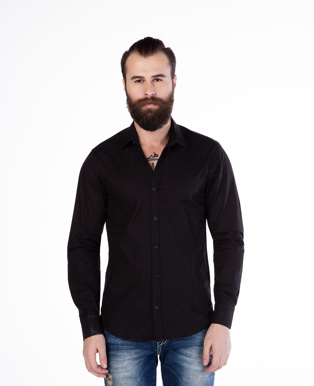 CH125 Men's business shirt in an elegant basic design