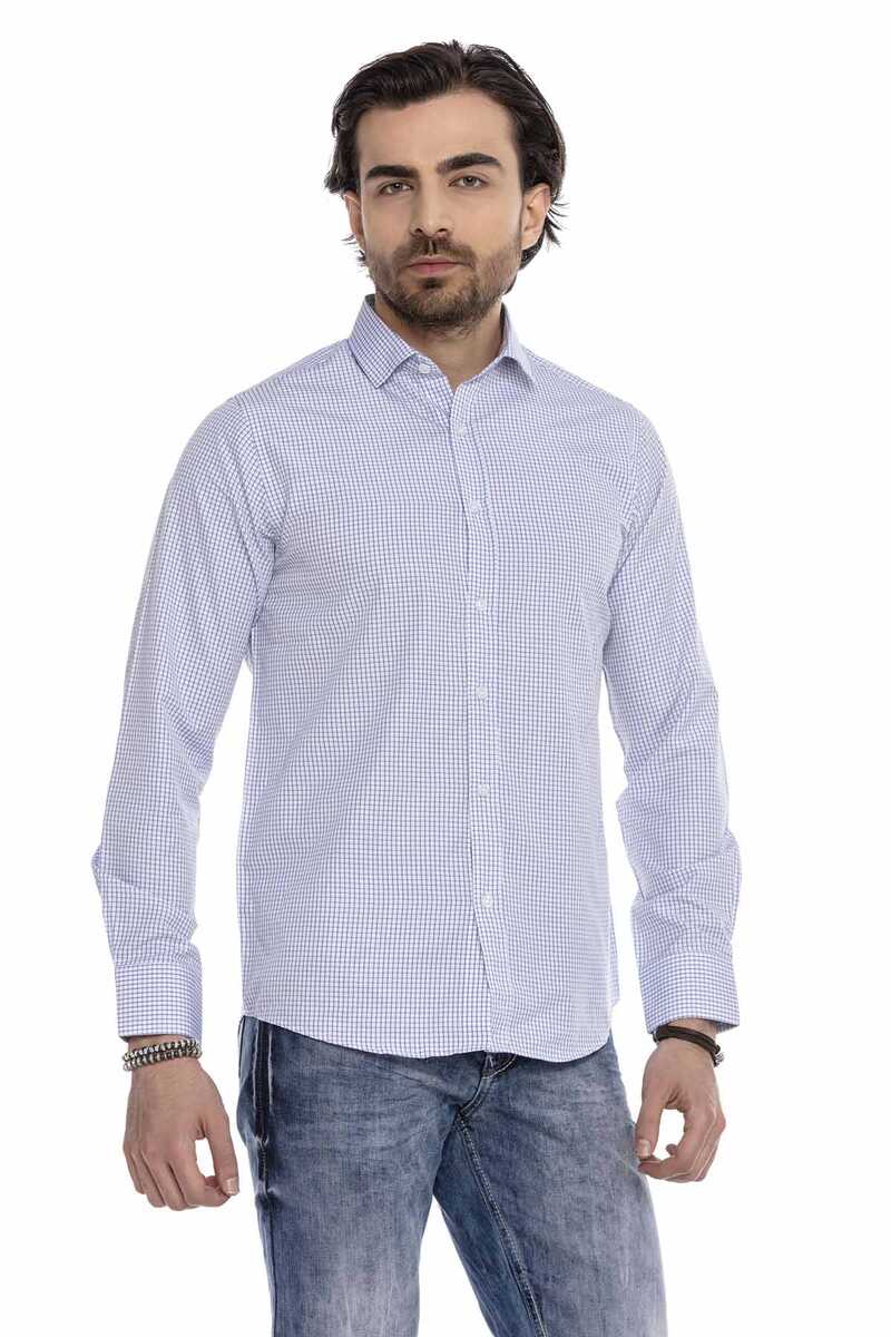 CH176 Men's business shirt with classic shirt collar