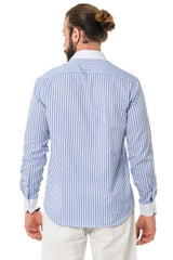 CH192 Men's Shirt with Line Design