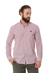 CH194 Men's shirt with striped design