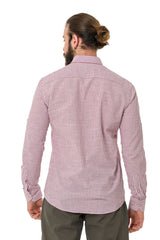 CH194 Men's shirt with striped design